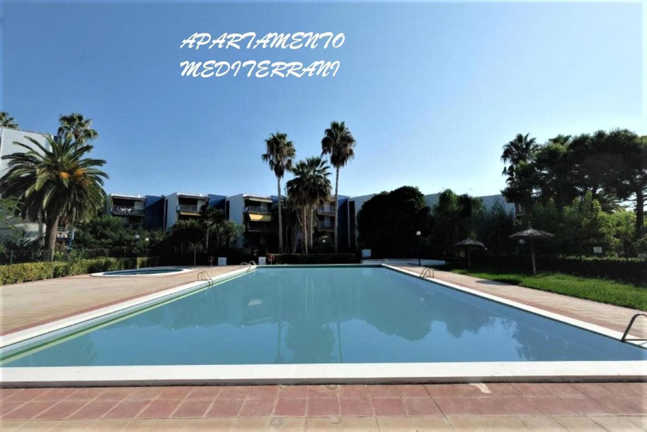 Apartamiento Mediterrani,Vistas Al Mar,Piscina! Вилафортуни Экстерьер фото